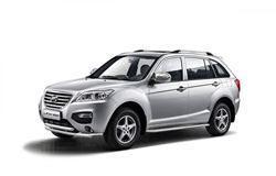 Защита порогов с алюм. площадкой 51 мм (НПС) LIFAN X60 2012+